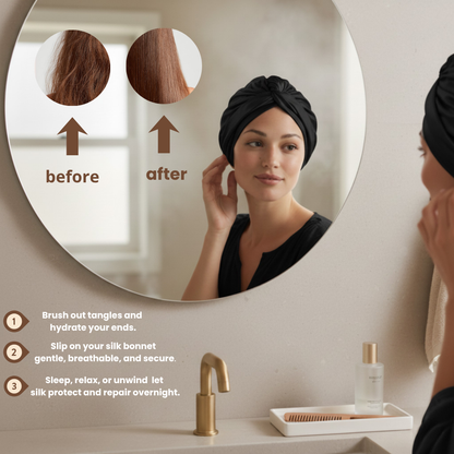 Premium Silk Bonnet