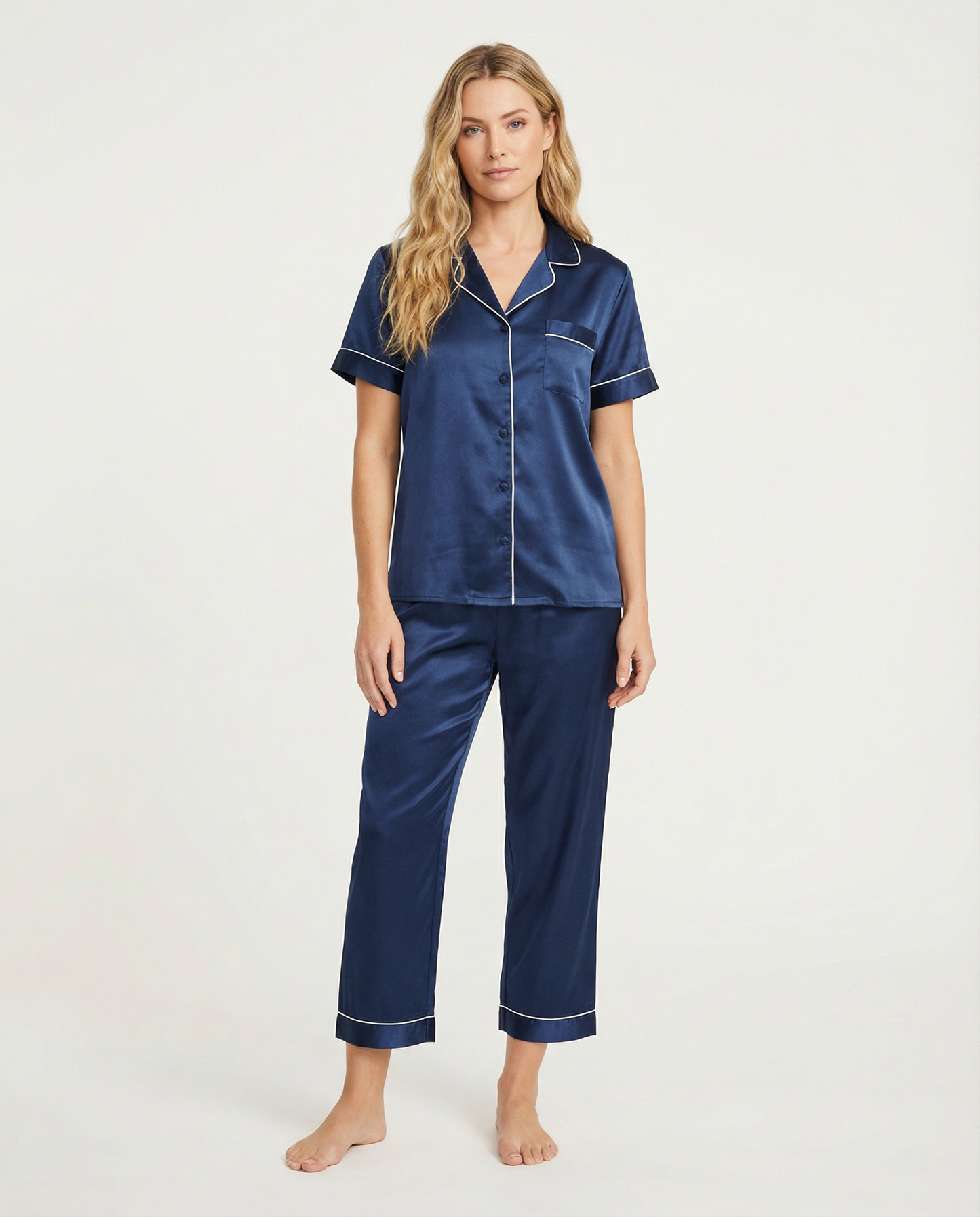 Celeste | Silk Pyjama Set