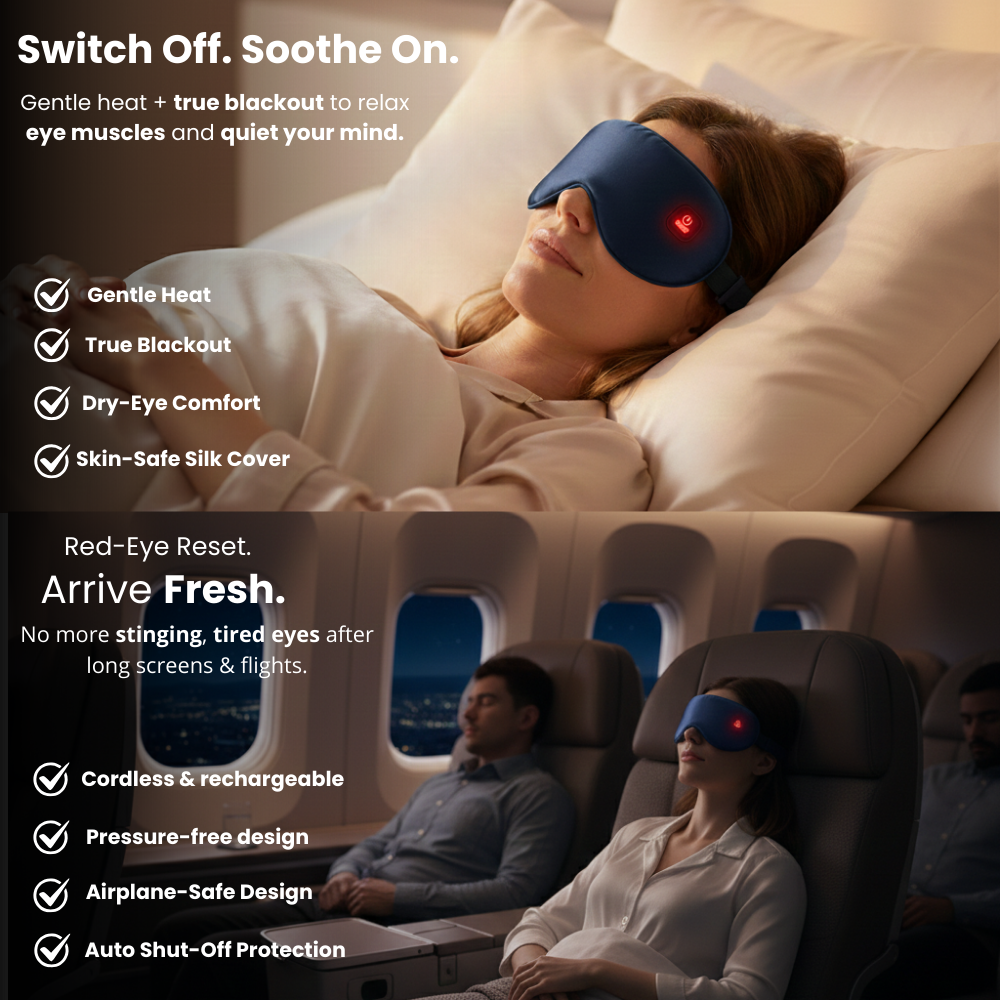 Silk Heated Eye Mask