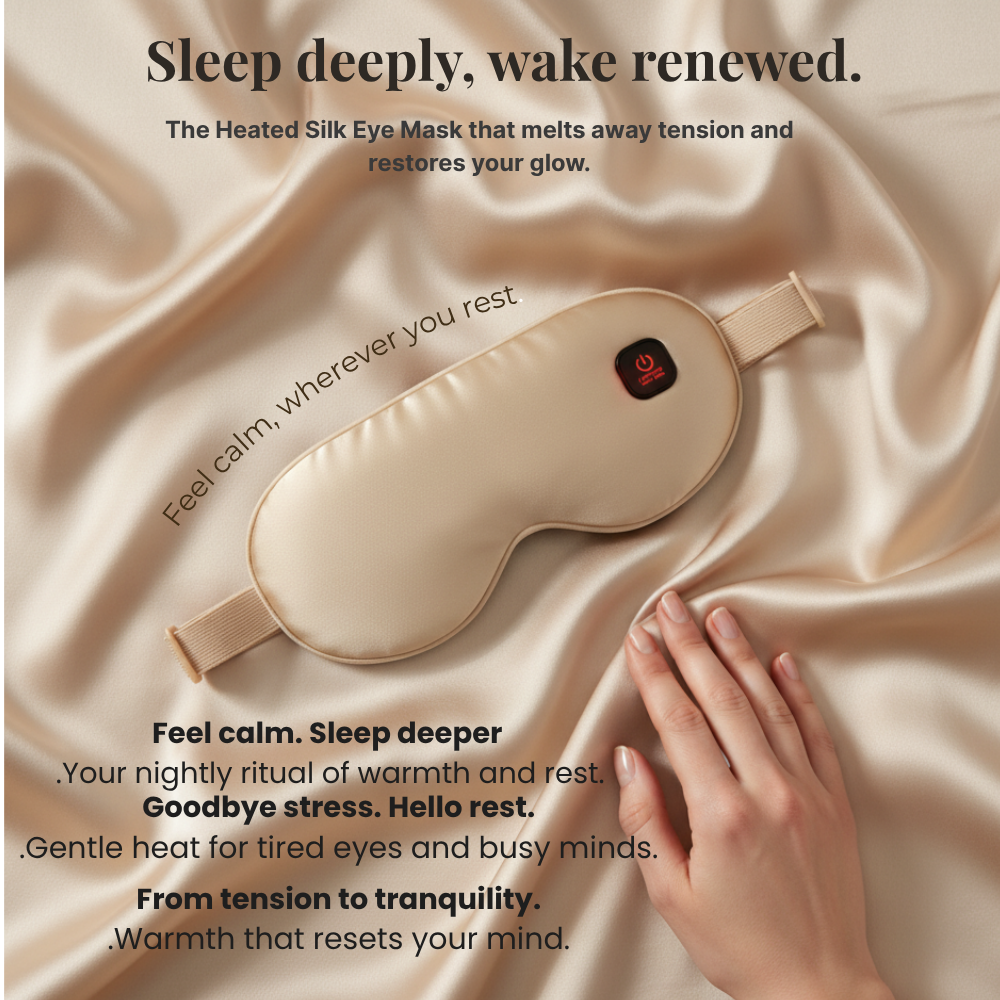 Silk Heated Eye Mask