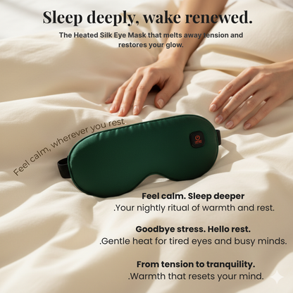 Silk Heated Eye Mask